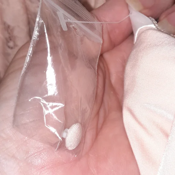 KEEPSAKE Lace Cutout Minidress Pink Nude Eyelash Lace Ballet Coquette Rose L 10 - Picture 9 of 12